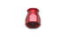 Vibrant red -6AN hose end socket fitting for PTFE hoses, designed for secure connections in high-performance automotive or racing setups.