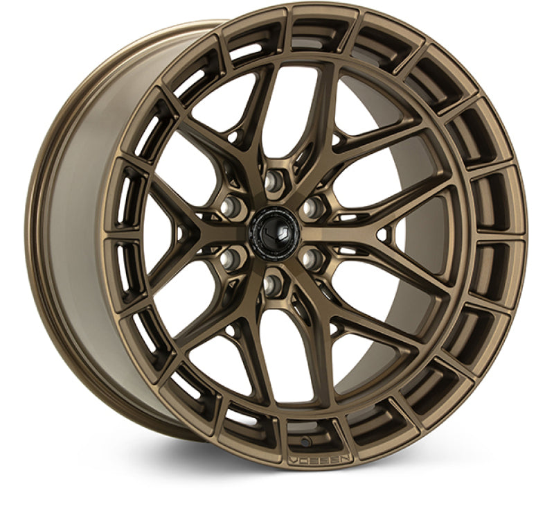 Vossen HFX-6 20x10 forged alloy wheel in Terra Bronze with super deep dish, 6x135 bolt pattern, ET-18 offset, 87.1 hub size
