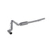 MBRP 2019+ Chevrolet Silverado and GMC Sierra 1500 3-inch cat back exhaust with single side exit, aluminized steel.