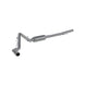 MBRP 2019+ Chevrolet Silverado and GMC Sierra 1500 3-inch cat back exhaust with single side exit, aluminized steel.