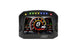 AEM CD-5LG Carbon Logging Digital Dash Display with internal 10Hz GPS and antenna, showing gauges and digital readouts.