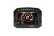 AEM CD-5LG Carbon Logging Digital Dash Display with internal 10Hz GPS and antenna, showing gauges and digital readouts.
