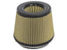 aFe MagnumFLOW air filter IAF PG7 for drop-in installation, with pleated design and branded frame, in a close-up view