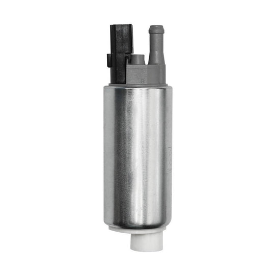 Walbro 85-98 GM fuel pump for cars and trucks, 255LPH, shown installed or isolated, automotive performance fuel pump.