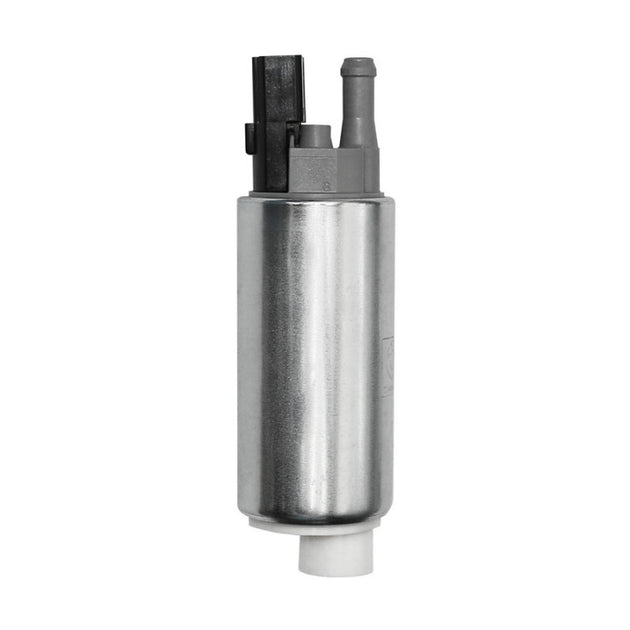 Walbro 85-98 GM fuel pump for cars and trucks, 255LPH, shown installed or isolated, automotive performance fuel pump.