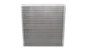 Vibrant universal oil cooler core measuring 12x12x2 inches with vibrant fins for efficient engine cooling.
