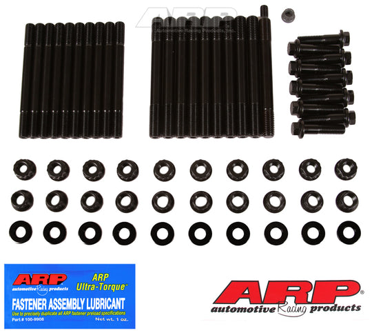 ARP Ford Modular 6.2L iron block 4-bolt main stud and bolt kit with high-strength hardware for engine rebuilds.