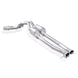 Stainless Works catback exhaust system for Chevy Silverado and GMC Sierra 2007-16 with passenger rear tire exit, stainless steel construction