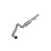 MBRP catback exhaust system for 2011-2013 Chevy Silverado 1500 and GMC Sierra 6.2L V8, single side, 3.5-inch pipe.