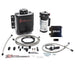 Snow Performance Stage 2 Boost Cooler water methanol injection kit with SS braid line and 4AN fittings for engine cooling.