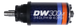 DeatschWerks DW300M series 340 LPH Ford in-tank fuel pump, with metal body and electrical connector for automotive fuel systems.