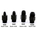 Nitrous Express 6AN Bottle Nipple for Lightning 500 Valve, a durable automotive nitrous bottle accessory with fitting details.
