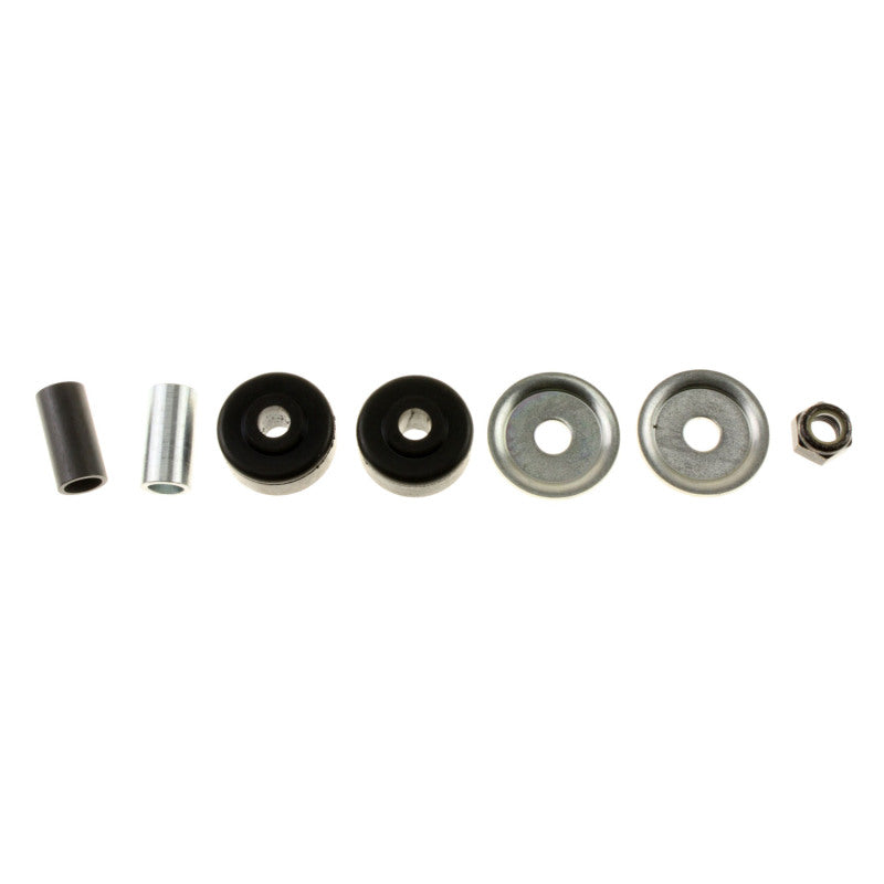 Bilstein 5125 Series lifted truck shock absorber, collapsed and extended views, durable shock for off-road vehicles