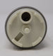 Walbro 350lph high pressure fuel pump with 11mm inlet and 180-degree outlet, used for fuel systems in performance vehicles.
