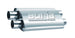 Borla 2.25-inch dual in/out Turbo XL muffler with 19x9.5x4 inch size, designed for high-performance vehicle exhaust systems.