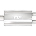 MagnaFlow Mag SS muffler with 22x5x11 inch dimensions, dual inlet/outlet, designed for automotive exhaust systems.