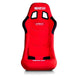 Red Sparco Sprint race seat with racing harness and side bolsters, designed for high-performance motorsport seating.