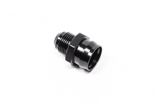 Radium Engineering V2 quick connect fitting, 19mm female to 10AN male straight connector, automotive fluid fitting.
