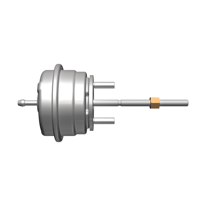 BorgWarner turbo actuator for high boost EFR with 55mm and 58mm TW, featuring a durable metal housing and adjustment components.
