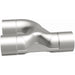 MagnaFlow Smooth Trans Y pipe, 2.50-inch stainless steel, 90-degree Y pipe for exhaust systems, black finish, durable construction
