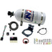 Nitrous Express 10-15 Chevrolet Camaro nitrous plate kit with 10lb bottle, designed for 50-150HP boost, installed on a Camaro engine.