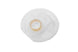 Radium Engineering fuel pump inlet filter sock with 19mm ID fitting, designed for automotive fuel systems.
