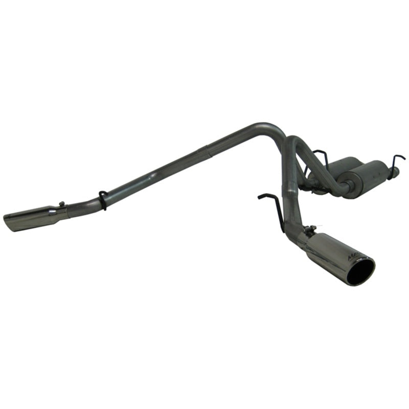 MBRP catback exhaust system for 2003-2007 Chevy/GMC 2500 HD 6.0L dual split side exit, stainless steel muffler and pipes