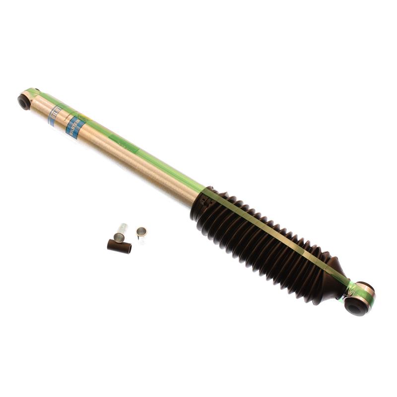 Bilstein 5100 Series lifted truck shock absorber with 46mm monotube design for off-road vehicles.