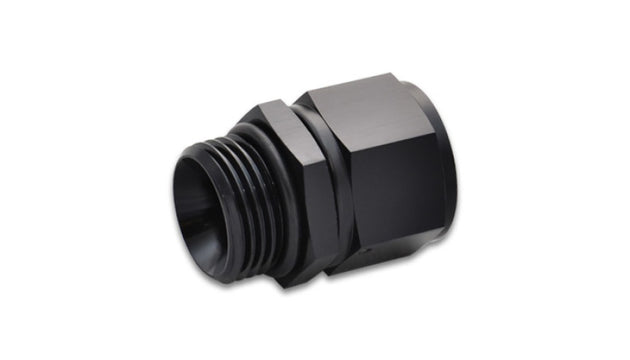 Vibrant female AN flare to male ORB adapter fitting with -8AN female AN and 12 ORB thread, 1-1/16 inch size.