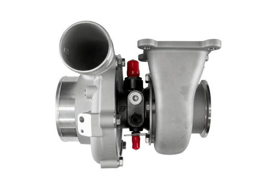Turbosmart Water Cooled 6870 (Kompact) T4 turbocharger with 0.82AR externally wastegated design, shown in a detailed view