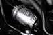 HKS Super SQV4 blow off valve installed on a vehicle, showcasing its black metal body and venting ports for turbocharged engines
