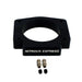 Nitrous Express 102mm 4-bolt LS nitrous plate showing metal plate with bolt holes for engine installation