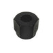 Nitrous Express Bottle Nut for 326 NX Valve, a durable metal fitting used as a key component in nitrous oxide bottle accessories.