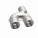 MagnaFlow Smooth Trans Y pipe, 2.50 inch stainless steel with 90-degree bend, designed for exhaust systems.