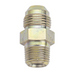 Steel Fragola -4AN to 1/8 NPT straight adapter fitting, showcasing the durable metal construction and threading details.
