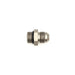 DeatschWerks 8AN ORB male to 8AN male fitting adapter with O-ring for fuel or oil line connections.