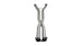 Corsa Performance X pipe exhaust for 2005-2007 Chevrolet Corvette C6 6.0L V8 manual, showing the metal pipe with exhaust connections.
