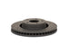 Hawk Performance Talon brake rotors with slot and drilled design, showcasing their high-performance drilled and slotted brake rotors.
