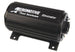 Aeromotive Eliminator-Series fuel pump for EFI or carb applications, showing the compact pump with mounting hardware and connectors.