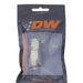 DeatschWerks 8AN female swivel straight hose end fitting with PTFE construction and olive insert for high-performance fuel lines.