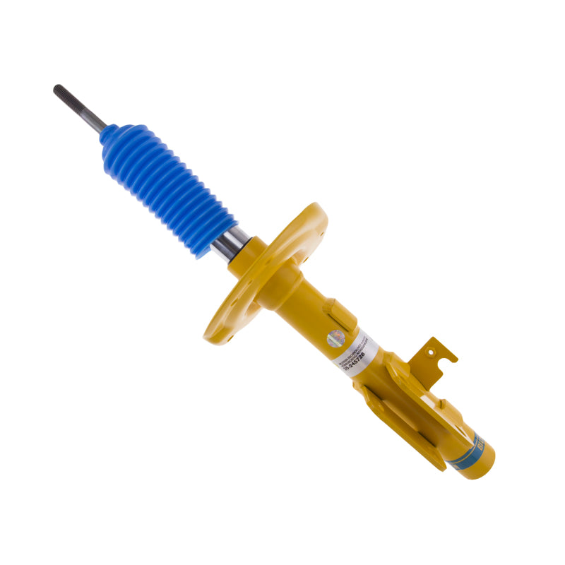 Bilstein B6 HD front left 36mm monotube shock absorber for 2012-2015 Chevrolet Camaro, designed for improved ride quality.