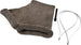 DEI Titanium 4-inch knit exhaust sleeve, 24-inch length, wrapped around a vehicle exhaust pipe, showcasing durable heat-resistant material.