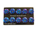 Set of 10 NRG TI Series Fender Washers and M6 bolts for plastic applications, featuring burn washers and screws.