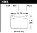 Hawk Wilwood 7912 DTC-30 racing brake pads from Hawk Performance, showing the high-performance brake pad with branding and friction material