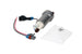 Aeromotive 450lph in-tank fuel pump shown with metal body and electrical connections for high-performance fuel delivery.