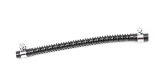 Radium Engineering submersible fuel hose, 5/16 inch diameter and 8.2 inches long, designed for fuel transfer applications.