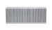 Vibrant intercooler core measuring 6x11.8x3 inches, with vibrant fins and metal end tanks for efficient turbocharged engine cooling.