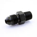 Nitrous Express 4AN to 1/8 NPT straight fitting for fuel or nitrous systems, made of durable metal with precise threading.