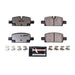 PowerStop rear Z36 performance brake pads with hardware for 2019 Chevrolet Silverado 1500 truck and tow package.