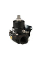 Aeromotive A1000 adjustable EFI fuel pressure regulators with -10 inlet and -6 return lines, shown with hoses and fittings.